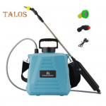 5L/8L elektriline aiapihusti seljakott murupihusti 3 otsikuga, sisset&otilde;mmatava vardaga, reguleeritava rihmaga aiapihusti v&auml;etise kastmiseks 5L sinine