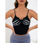 YYFS Naiste moe vabaaja kevadised V-kaelusega varrukateta pluusid ja s&auml;rgid S