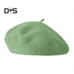 Naiste barett Vintage &uuml;hev&auml;rviline maalrim&uuml;ts villasegu prantsuse stiilis kunstniku m&uuml;ts Kerge peakate &otilde;ues peol hall valge v&auml;rv