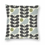 Orla Kiely Mitme varrega ja linnuga padjakate Skandinaavia lilleline p&otilde;randapadjakate elutoa diivanile, padjap&uuml;&uuml;r, kodukujundus 50x50cm