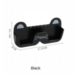 3736 Kaasaskantavad prillid Hoiukarp Seinale riputatav Mitte-punch l&uuml;hin&auml;gelikkuse jaoks Kodumajapidamises kasutatavad p&auml;ikeseprillid Kitty hoiustamine Autoprillid Viimistlus valge