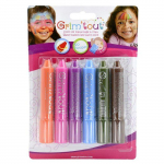 Crayons Maquillage Sans Parab&egrave;ne - Grim'tout - Couleurs Arc-en-ciel - Orange