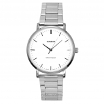 Casio Standard Analoog Roostevabast Terasest Valge sihverplaat Kvarts MTP-VT04D-7E Meeste k&auml;ekell valge