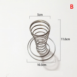 1 tk koonusehoidja alus j&auml;&auml;tireest Prantsuse prae vahvliga rullkoonused metallist korv friikartulid, serveerimine terasest roostevaba pitsa 50*116*103mm