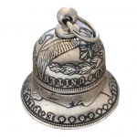 H&otilde;bedane m&uuml;ndikell, &uuml;livalju, vastupidav, vintage-metallist rippuv kelluke, pidu, kodu, p&uuml;hadebaari, kohviku kaunistus Tinkle Bell