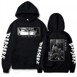 2023 Harajuku Jaapani anime Crazy Intestine Hoodie Kawaii koomiksimustriga hiphopi moe-spordipullover S