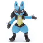 Tasku Koletis Pokemon Ma valin sind Pl&uuml;&uuml;s Lucario K&otilde;rgus u. 29 cm 726743 gray