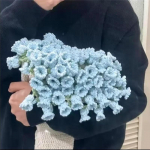 Roosi Lillekimp Tekk DIY Komplekt Piima Puuvillane L&otilde;ng K&auml;sitsi Kudumine Tekk Loov Kingitus Parimatele S&otilde;pradele Hubane Viske Tekk 70 x 70cm