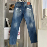Unisex tikanditega teksad naistele Gooti Y2K Retro t&auml;navamood meestele Cargo Punk Vintaaž Kpop laia s&auml;&auml;rega denimp&uuml;ksid p&uuml;ksid M