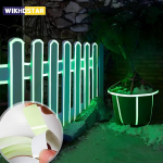 Pimedas helendav fluorestseeruv seinakleebis Helendav teip Isekleepuv pimedas helendav Ohutuslava kleebis Kodukaunistuse kleebis 1cm x 3m