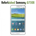 Renoveeritud Samsung Originaal Samsung Galaxy Mega 2 G7508 4G 8MP 1.5GB RAM 16GB ROM Mobiiltelefon 1 SIM-kaardiga No charger valge