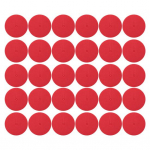 30 tk Kalakonksu Katte Ohutuskatted Erksad V&auml;rvid Lihtne Kasutada Kerge Kaasaskantav V&auml;rvilised Kolmikkonksude Kaitsmed S punane