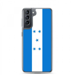 Coque T&eacute;l&eacute;phone &ndash; Samsung &ndash; Galaxy S24 Ultra &ndash; Drapeau Honduras &ndash; Souple &ndash; mitmev&auml;rviline