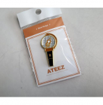 ATEEZ metallm&auml;rk &ndash; K-POP kogutav kaup (1,9 cm &times; 4 cm) 1 ea