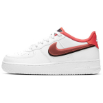 Nike Air Force 1 LV8 GS Double Swoosh - Bright Crimson Laste tossud Valge Must CW1574-101 36.5