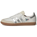 adidas Samba OG Notting Hilli karnevali unisex tossud Valge Kristallvalge H&otilde;bedane-metallik HQ6634 42⅔