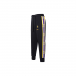 Nike NBA Los Angeles Lakersi korvpallip&uuml;ksid elastsete mansettidega Meeste p&uuml;ksid Must CJ7125-010 M