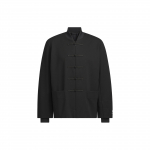 adidas Klassikalise triibulise n&ouml;&ouml;pidega vabaaja jakk Unisex Topid Must JE1117 L