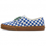 Vans Authentic Ruuduline - Sinine Kummist Punutud Paelad Unisex Tennised Valge VN0009PVY6Z 38.5