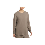 Nike Dri-Fit One Relaxed &Uuml;hev&auml;rviline Mugav Kiiresti Kuivuv Pikkade Varrukatega T-s&auml;rk Naistele Topid Mink-Brown FN2818-233 XL gray