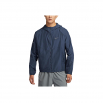 Nike Miler Repel Logoga Veekindel Pehmendusega Kapuutsiga Raglaanpikkade Varrukatega Jakk Meeste Jakk Lightning-Blue DD4747-438 4XL