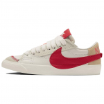 Nike Blazer Low 77 Jumbo Retro Madalad Rula Kingad Naiste toss Valge Punane DQ1470-005 36.5