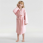 Drizzle Laste Puuvillane Kapuutsiga Kiirkuiv Vahvel Vannituba M (Height 100-120cm)