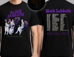 Black Sabbath Tuur 80 Heaven And Hell T-s&auml;rk Kahepoolne M