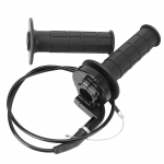 7/8 22mm Mootorratta K&auml;epidemed Gaasihoob Universaalsed K&auml;epidemed ja Trossikomplekt Juhtraud Mootorratta Tarvikud must