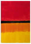 Obraz na pł&oacute;tnie rothko abstrakcja 50x70 cm