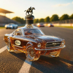 Uus Loov Auto Kuju T&uuml;hi Veinipudel Majapidamise K&otilde;rge Boorsilikaatklaasist Pudel Moodne Stiil Ebakorrap&auml;rane Suletav Viski Veinikomplekt