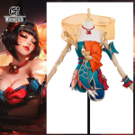 M&auml;ngu Lol After Hours Spirit Blossom Springs Ahri Cosplay Kost&uuml;&uuml;m Kuldkala Stiilis Ahri Naistele Rollim&auml;nguks Naiste Halloweeni &Uuml;likond XS