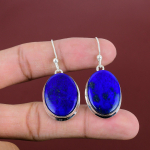Lapis Lazuli k&otilde;rvar&otilde;ngad Kivist k&otilde;rvar&otilde;ngas V&auml;&auml;rikas ehtekomplekt 925 sterlingh&otilde;bedast k&otilde;rvar&otilde;ngas K&auml;sit&ouml;&ouml; k&otilde;rvar&otilde;ngas Looduslik lapis lazuli ehted Kingitus talle