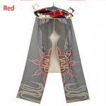 Scaramouche Cosplay M&uuml;ts Impact Scaramouche M&uuml;ts Wanderer Cosplay Aksessuaarid One Size punane