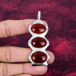 Karnool 925 Prooviga Sterling H&otilde;bedast K&otilde;rvar&otilde;ngad, K&auml;sitsi Valmistatud Gemstone K&otilde;rvar&otilde;ngad Ehted, Kingitused Abikaasale T&auml;iesti Uued K&otilde;rvar&otilde;ngad 1.10 Inches