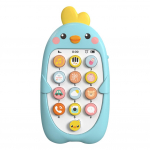 Elektrooniline Beebi Mobiiltelefoni M&auml;nguasi Patareitoitel Silikoonist Beebi N&auml;rimism&auml;nguasjad Plastikust Muusika H&auml;&auml;lega M&auml;nguasi Ohutu Lastele P&uuml;hade Kingitus CHINA