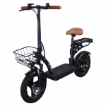 GELEIPU C14 Urban Commuting Electric Scooter 48V17.5Ah Battery 500W Motor 14 * 2.5 inch inflatable Tires Convenient Folding E-Scooter With TowSeat