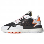 Adidas Originals Nite Jogger 'Cloud White/Core Black/Solar Orange' Tossud FU6842 37⅓