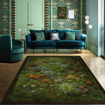 Daisy Moss Fir Botaaniline Vaip elutuppa diivani magamistoa kaunistuseks Loodusest inspireeritud p&otilde;randamatt &Ouml;koloogiliselt s&otilde;bralik vaip kohvilaua alus 120*160cm