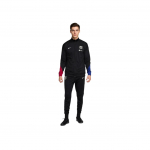 Nike Dri-Fit F.C. Barcelona Strike Knit Spordit&otilde;mblukuga Top Moodne Mitmek&uuml;lgne Hingav P&uuml;ksid Jalgpallikomplekt Meeste spordir&otilde;ivad Must FN9452-011 XL