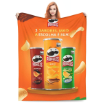 Pringles Kr&otilde;psud Fliisist Tekk Kartulikr&otilde;psude Tekid Voodi Diivani jaoks Super Pehme Tekk 30x40in orange