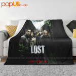 Lost TV sarja plakat &Uuml;lipehme tekk Tekk Talvine diivanikate Voodikatted 30x40in