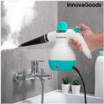 Nettoyeur Vapeur &agrave; Main 9 en 1 avec Accessoires Steany InnovaGoods 0,35 L 3 Bar 1000W