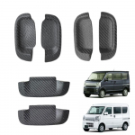 one+lifestyle Igap&auml;evane Kaubik DA17V DA17W Uksek&auml;epideme Kaitsja, Komplekt 6 tk, Kriimustusvastane Kaitsekate (S&uuml;simusta) must