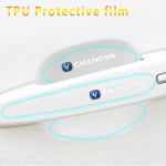 8Pcs TPU Car door handle stickers protector film For For Changan CS35 CS75 CS85 CS95 CS15 CS55 Car Stickers Car Accessories Fully transparent