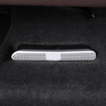 Roostevabast terasest istme vahelduvvooluk&uuml;ttega p&otilde;rand kliimaseade kanali ventilatsiooni v&auml;ljalaskev&otilde;re kate BMW 3 6 seeria X1 X3 X4 X5 jaoks Sliver For 6 series