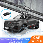 2x Changan CS55 Plus II MK2 2022 esipuhasti harjade komplekti automaatne puhastamine tuuleklaasi tuuleklaas kondita raamita Rear Wiper