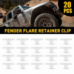 20 tk Jeep Wrangler JL 18-20 Gladiatori poritiiva laienduse kinnitusklambreid EXV