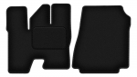 Dywaniki samochodowe welurowe czarne do: BYD ETP3 ciężarowy (2023-)