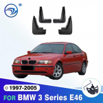 For BMW 3 Series e46 1997-2005 1998 1999 Fender Mudflaps Splash Guards Mudguards Mud Flaps car Accessories 1997-2005
